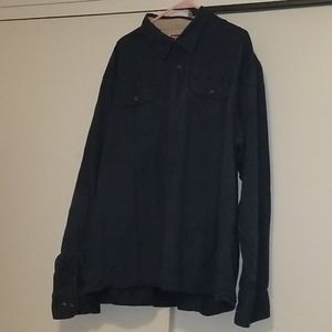 Two casual button down shirts long sleeve